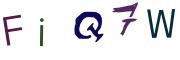 Image CAPTCHA