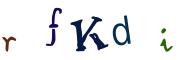 Image CAPTCHA
