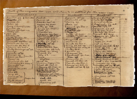 Thomas Jefferson's Farm Book