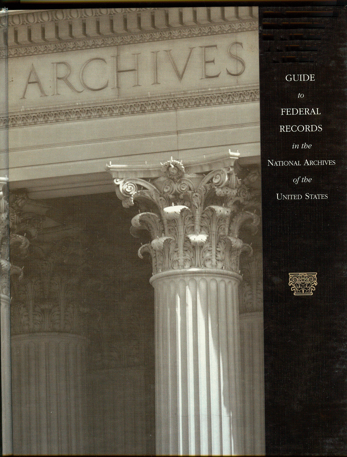 Cover image - Guide to National Archives of the U.S.